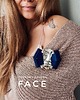 broszki Brosza z Kolekcji FACE ze stylową metalową twarzą New 1