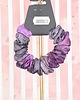 gumki do włosów S wąska gumka jedwabna do włosów jedwab naturalny scrunchie fioletowa 1