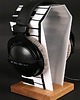 organizery Stojak na słuchawki Piano White Headphone Stand 1