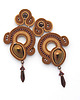kolczyki soutache Eleganckie kolczyki 2 3
