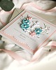 kartki na komunię Kartka Pamiątka Pierwszej Komunii Świętej kwiatowa krzyż quilling pastelowa 1
