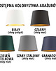 lampy podłogowe Designerska lampa stojąca z abażurem ze złotym wnętrzem RIJAD GOLD 8