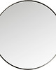 lustra stojące i wiszące Lustro okrągłe Ruota czarna metalowa rama 120 cm 1