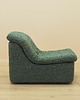 fotele Fotel zielony, włoski design, lata 70, produkcja: Włochy 6