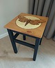 stołki Własnoręcznie malowany handmade taboret w stylu skandynawskim 1