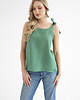 topy damskie Lniany Top MEADOW EUCALYPTUS GREEN 1