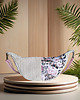 saszetka nerka Nerko torebka damska sztruks i kwiaty Moon Bag MB01-02 3