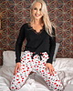 piżamy damskie Piżama Allday Filigree Sweetie 2