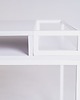 biurka Designerskie biurko K1 - białe 200 cm 3