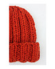 czapki damskie Czapka  beanie wełna peruwiańska alpaka pomarańcz 3