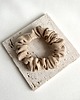 gumki do włosów 3 jedwabne gumki scrunchies - Joy, Beige Silk & Grey Silk 3