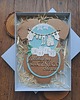 kartki scrapbooking Kartka z okazji narodzin synka (w pudełku) 1