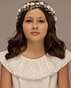 wianki komunijne Delikatny wianek na głowę róż n.30705 7