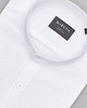 koszule męskie Koszula limido ze stójką 00556 długi rękaw biały slim fit 1