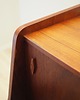 biurka Sekretarzyk tekowy, duński design, lata 70, produkcja: Dania 5