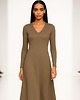 sukienki midi damskie Sukienka cappuccino  YY300041 3