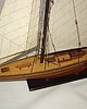 figurki i rzeźby Drewniany model jachtu 4