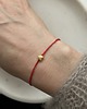 bransoletki na sznurku Minimalistyczna bransoletka - Love 1