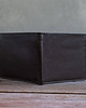 portfele męskie Brązowy Minimalistyczny Portfel Męski Slim Wallet Skóra Licowa SH-3165 4