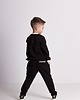 bluzy dla chłopców Bluza dresowa "ala marynarka" czarna 4