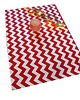 dekoracje świąteczne Bieżnik Cotton Chevron Red 39/68 1