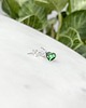 kolczyki swarovski Kolczyki - kryształy Swarovski - Serduszka na łące 2