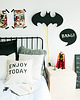 lampy do pokoju dziecka Drewniana lampka nocna "Batman" 1