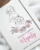 ubrania ciążowe Duża TECZKA CIĄŻOWA dla przyszłej mamy z imieniem prezent BABY SHOWER 3