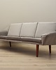 sofy i szezlongi Sofa welurowa szara, duński design, lata 80, produkcja: Dania 1