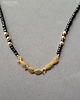 chokery Boho minimalistycznie choker ze złotymi rybkami Urok prostoty Prezent 5