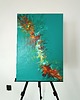 obrazy LEKKOŚĆ 45x65 cm Akryl na płótnie Abstrakcja do salonu 2