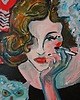 obrazy Obraz olejny ręcznie malowany do salonu twin peaks 2