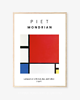 plakaty PLAKAT Piet Mondrian, plakat abstrakcyjny, 4