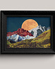 plakaty Plakat poziomy Górski krajobraz - Kolaż Fine Art 2