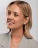 bransoletki - inne Srebrne kolczyki z perłą i niebieską cyrkonią Paraiso Alessara 3