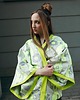 ubrania różne Limonkowe kimono 1