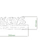 wieszaki Wieszak na klucze KEYS 5