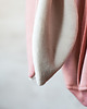 bluzy dla dziewczynki Bluza Brzoskwiniowy KRÓLIK  z Uszami 2