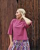t-shirt damskie Bluzka CUBE - Jagoda ze śmietaną 3