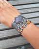 bransoletki wire wrapping Kopnięty kwadrat - bransoletka regulowana 4