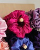 gumki do włosów Satynowa gumka do włosów scrunchie Fuksja RÓŻNE MODELE 8