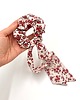 gumki do włosów Scrunchie/frotka bow z ogonkami 1