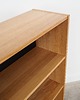 półki Regał dębowy, duński design, lata 70, produkcja: Dania 4