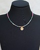 chokery Agaty multicolor pastel /choker/ naszyjnik - Szlachetna kolekcja 8