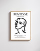 plakaty PLAKAT  dekoracyjny Matisse, wystawowy line art, 4