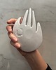 pojemniki na biżuterię Ceramiczna Łapka Handmade Talerzyk na Biżuterię Złote Ciapki 5