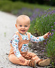 spodnie dla niemowlaka Spodnie ogrodniczki MORSKIE ZWIERZĄTKA z bawełny organicznej dla chłopca 2