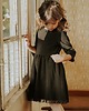 sukienki dla dziewczynki Elegancka sukienka odcinana w talii MARY, czarna 1
