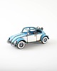 figurki i rzeźby Metalowy model Volkswagen Beetle, dekoracyjny samochód w stylu retro. 2