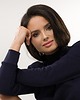 bluza bez kaptura damska Bluza Hiver granatowa 4